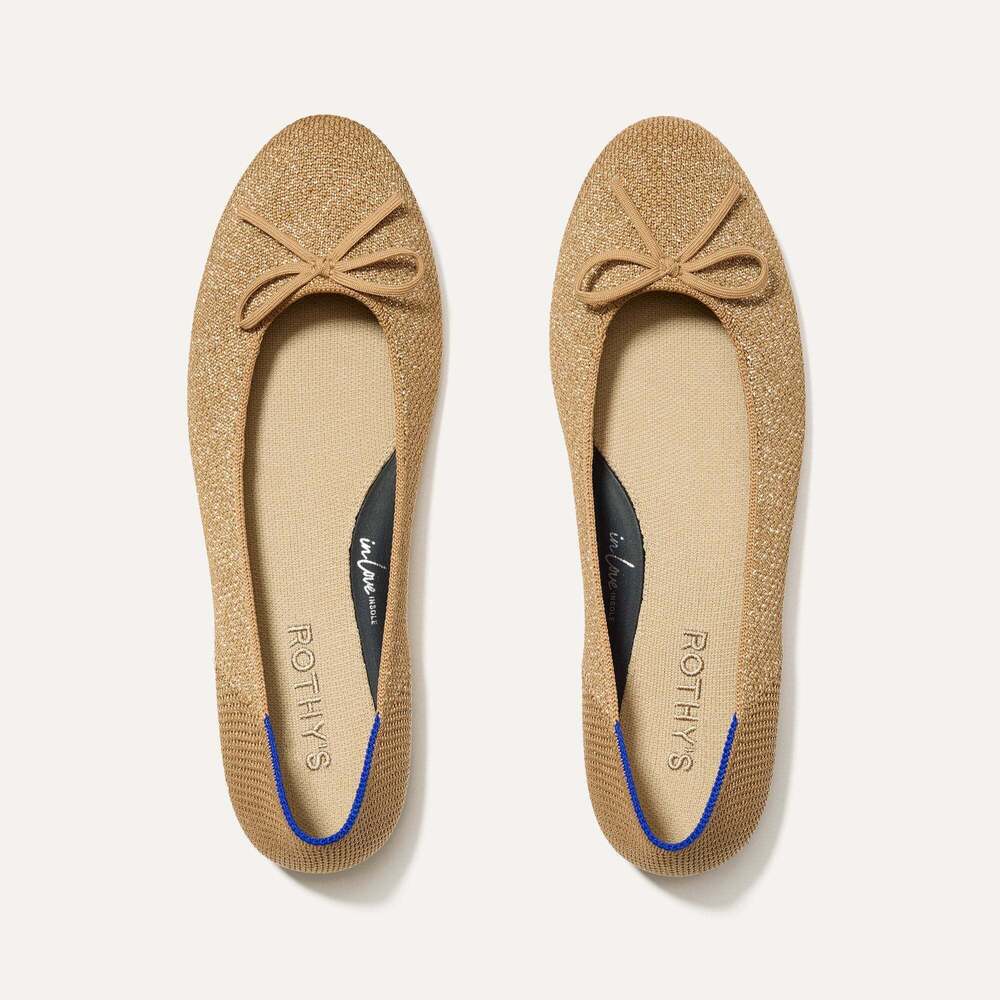 Rothy's The Ballet Flat - Goldstone Size 11